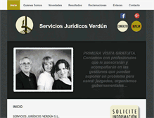 Tablet Screenshot of negligenciasyaccidentes.com
